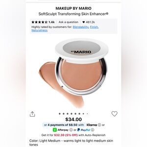 Makeup By Mario SoftSculpt Skin Enhancer — Light Medium Peachy Tan
